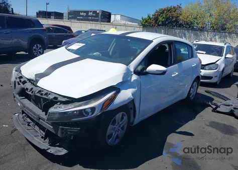 2017 Kia Forte Lx from USA, damaged, VIN KNAFK5A83H5706087